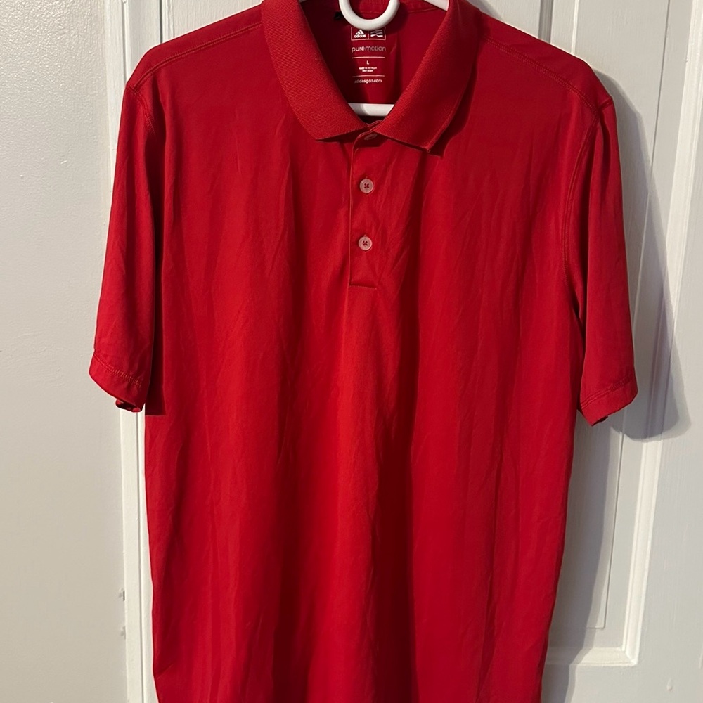 Dunbrooke Men's Red Polo Shirt